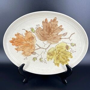 Metlox PoppyTrail Platter